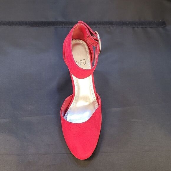 BRAND NEW IMPO ANKLE STRAP CLOSED TOE ROUND-TOE PUMP - Picture 14 of 16